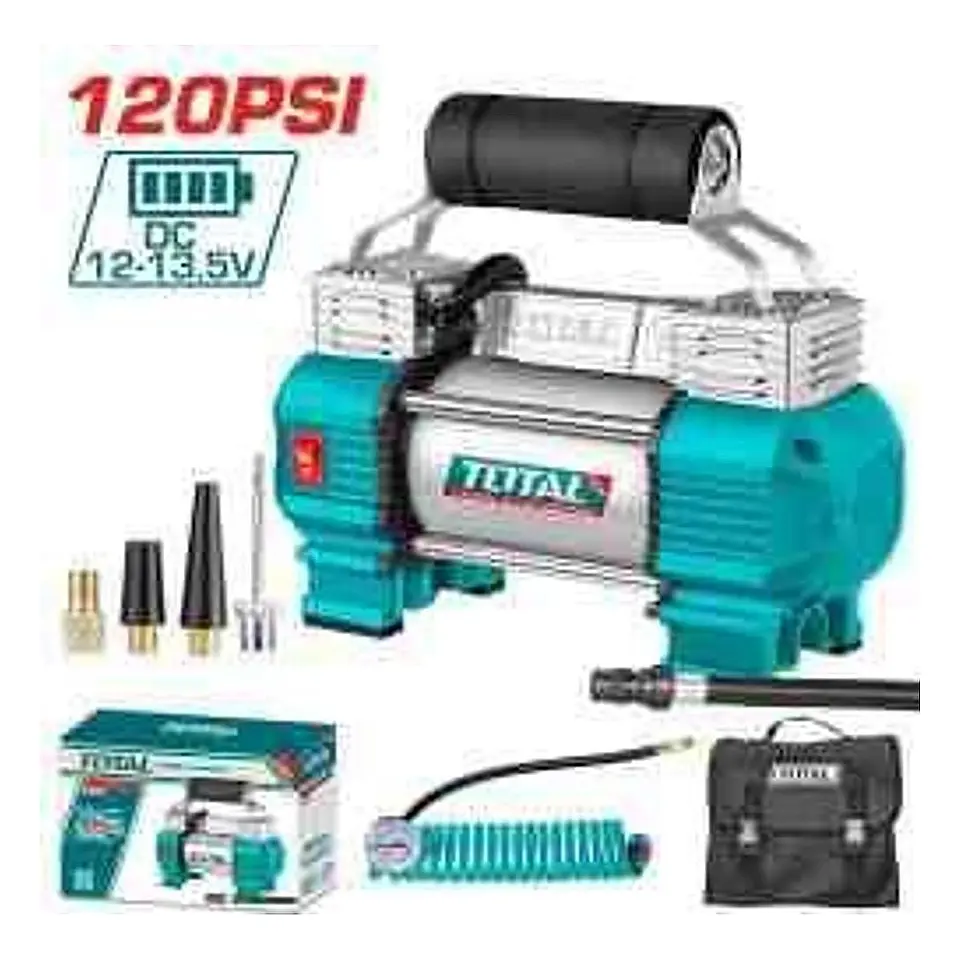 COMPRESOR AUTO 12V 120PSI TOTAL 1
