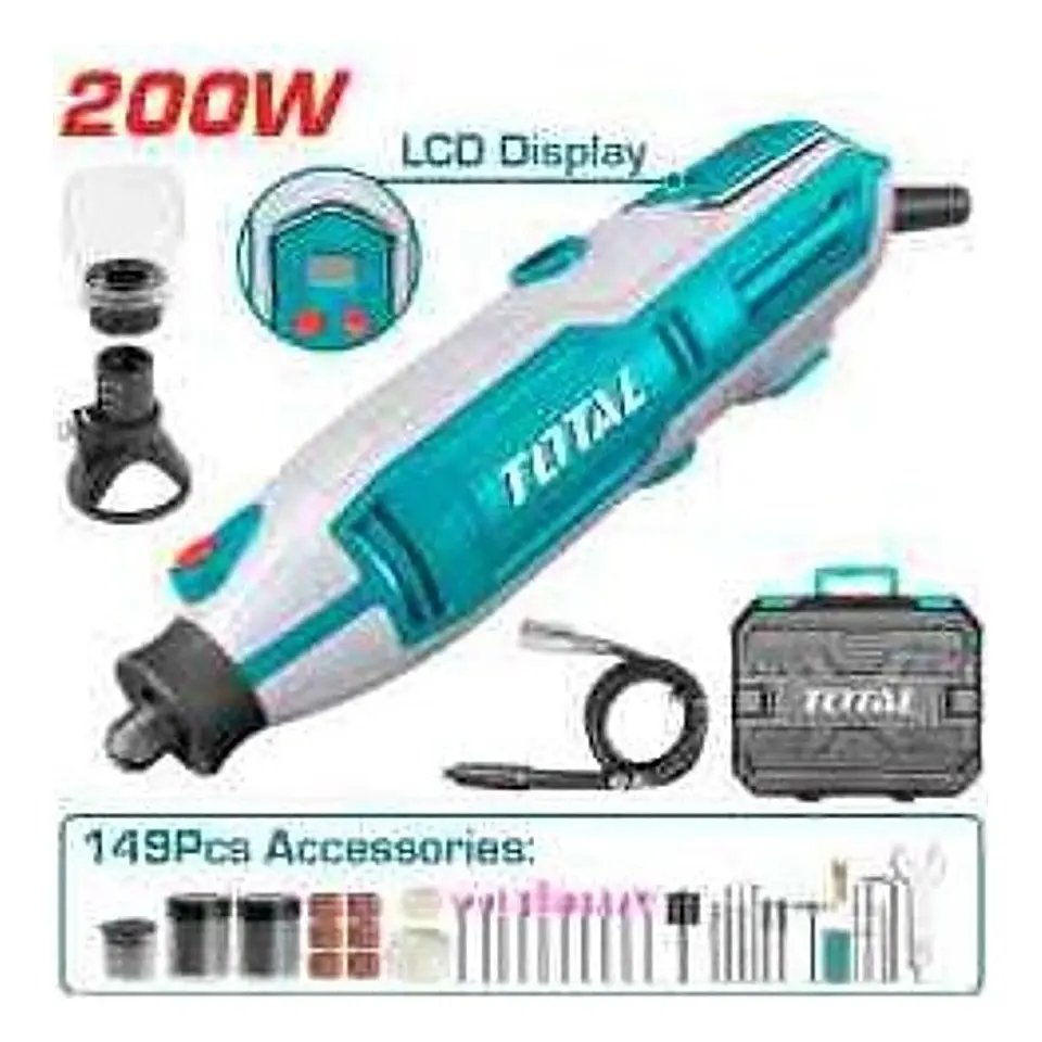 HERRAMIENTA MINI RECTIFICADORA200W TOTAL 1