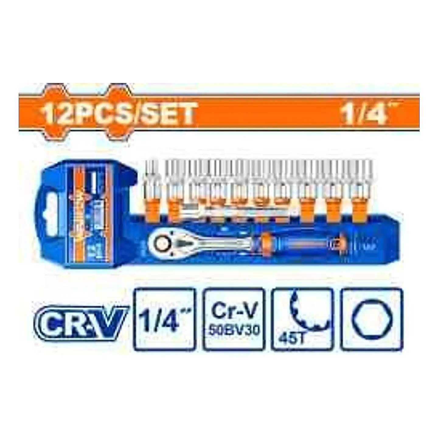 JUEGO DADOS Y CHICHARA 12 PCS 1/4 WADFOW 1