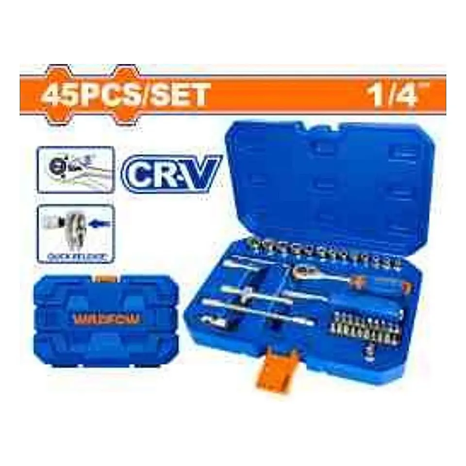 JUEGO DADOS Y CHICHARA 45 PCS 1/4 WADFOW 1