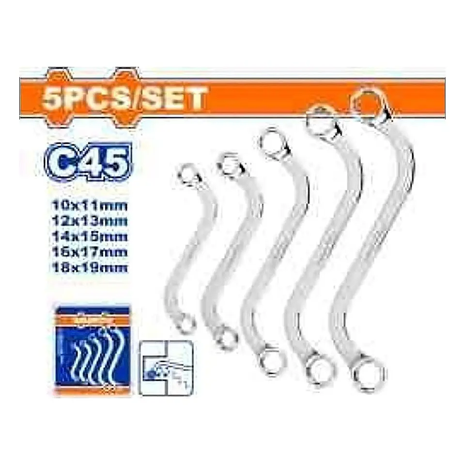 JUEGO DE 5 LLAVES CORONA TIPO S WADFOW 1