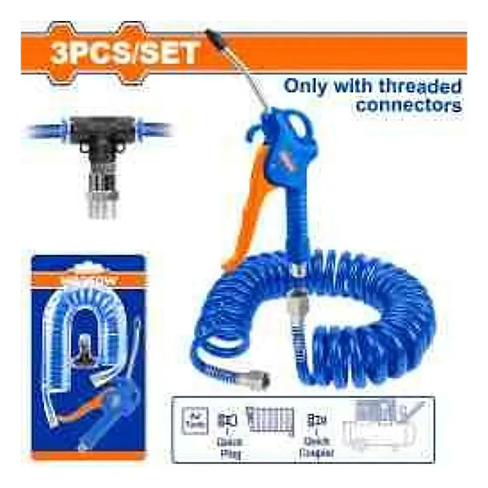 JUEGO DE PISTOLA DE AIRE PLASTICO WADFOW 1