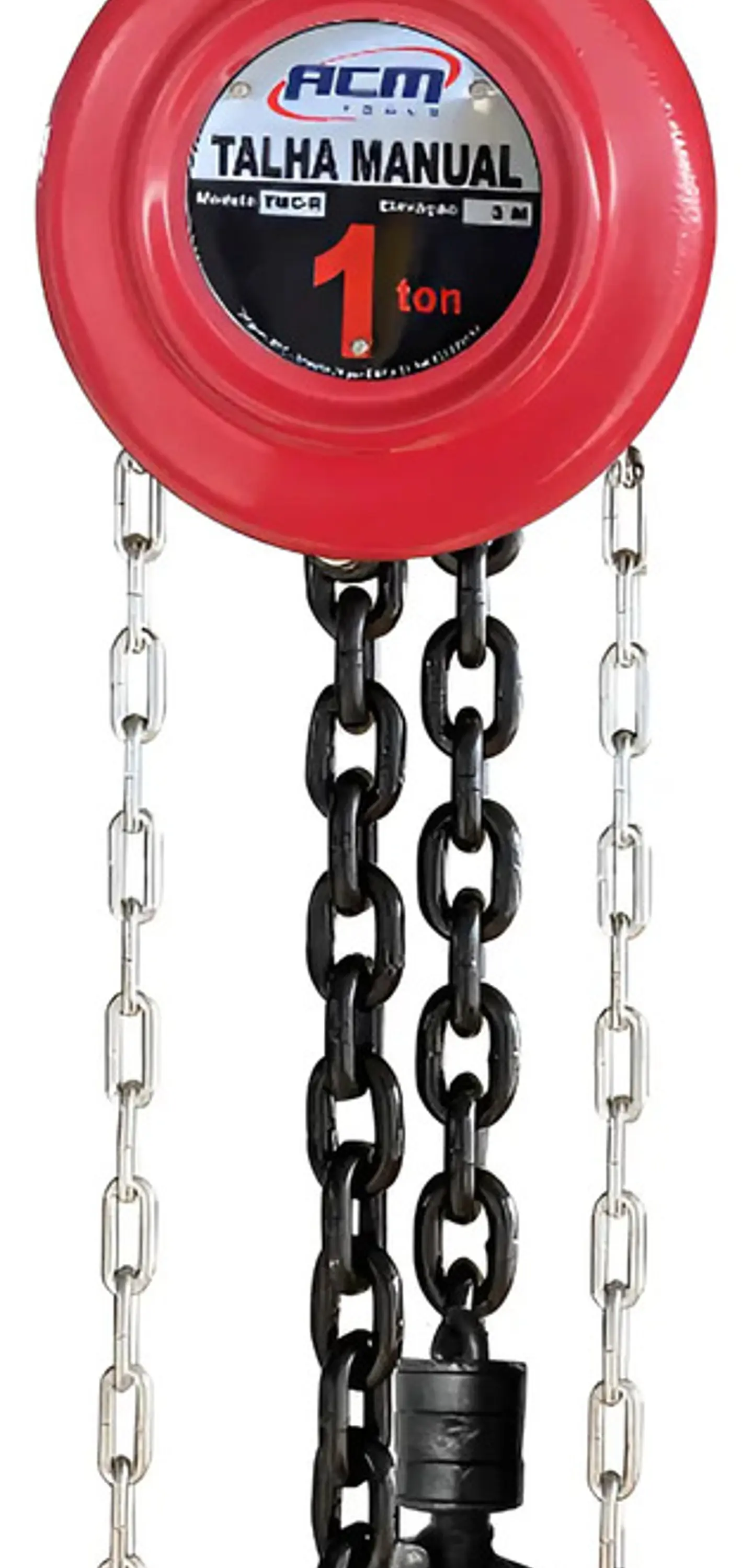 TECLE MANUAL 1 TON ROJO NEVA 1