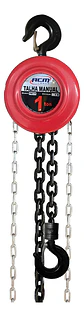 TECLE MANUAL 1 TON ROJO NEVA - Miniatura 1