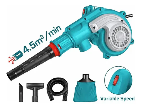 SOPLADOR Y ASPIRADOR 800W 4,5m3/m SUPER TOTAL