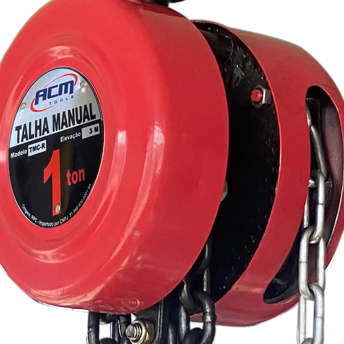 TECLE MANUAL 1 TON ROJO NEVA 5