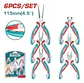 JGO MINI ALICATES POR 6PCS TOTAL - Miniatura 2