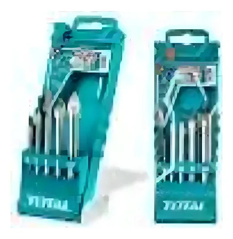 JGO BROCAS X5PCS PUNTA FLECHA P/ VIDRIO TOTAL