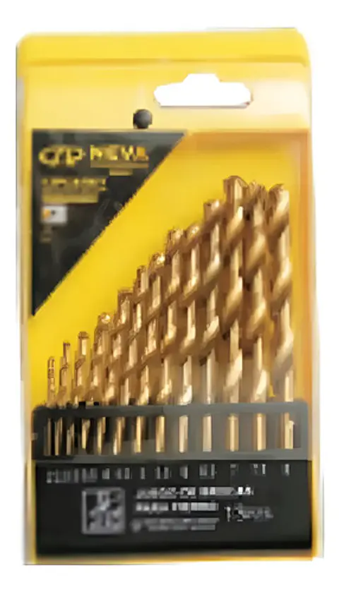 JGO BROCAS P FIERRO 13PCS TITANIUM 2-8MM NEVA