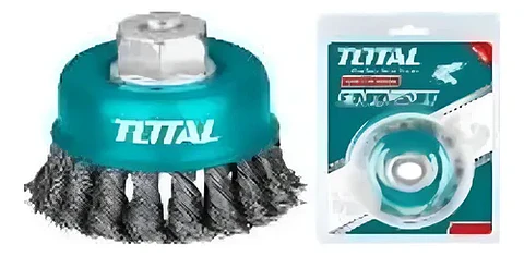 ESCOBILLA COPA TRENZADO 3" (75MM) TOTAL