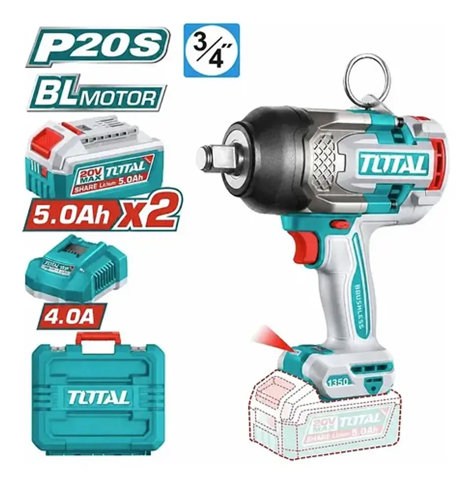 LLAVE DE IMPACTO INAL 3/4