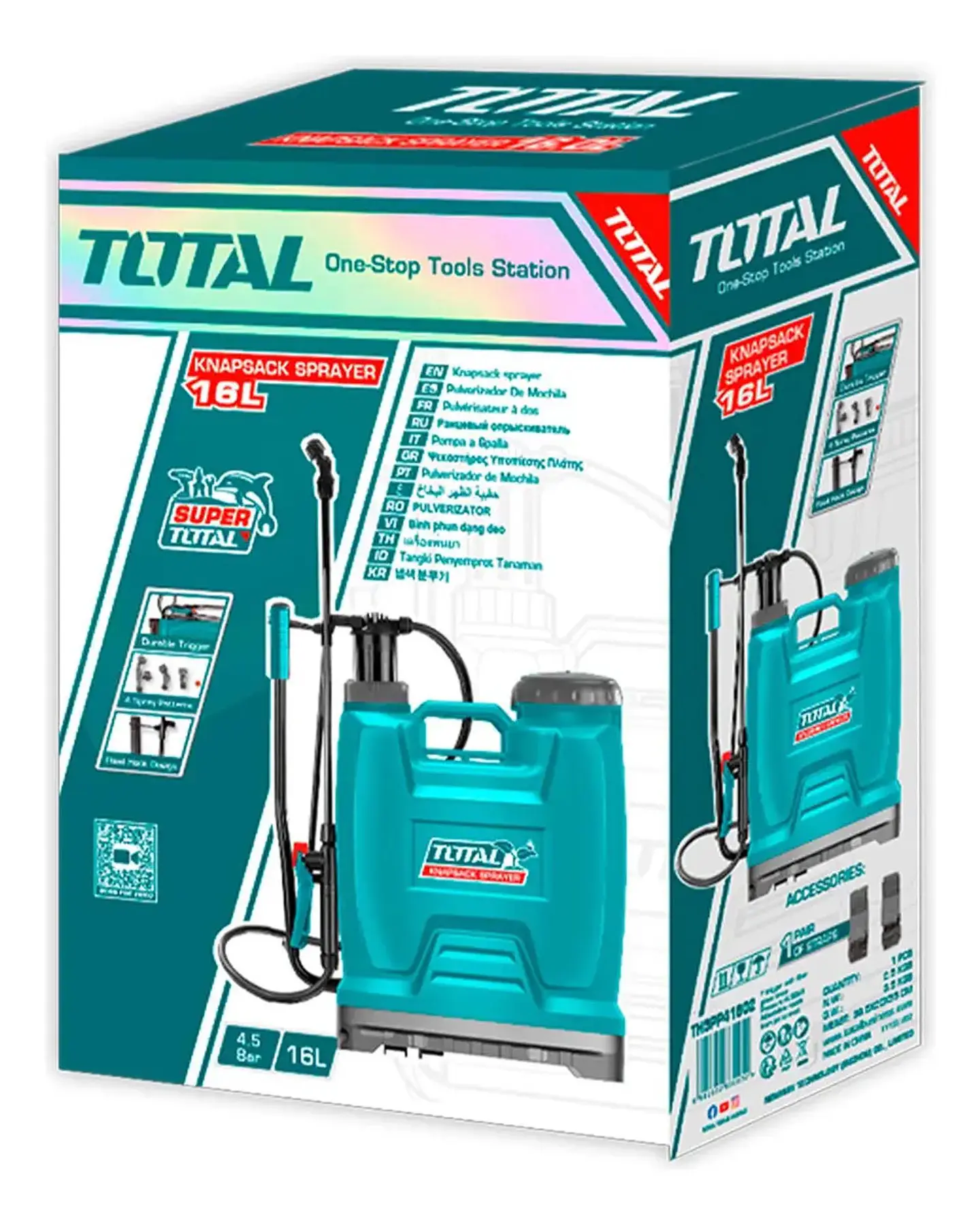 FUMIGADRA MANUAL 16LTS TOTAL 3