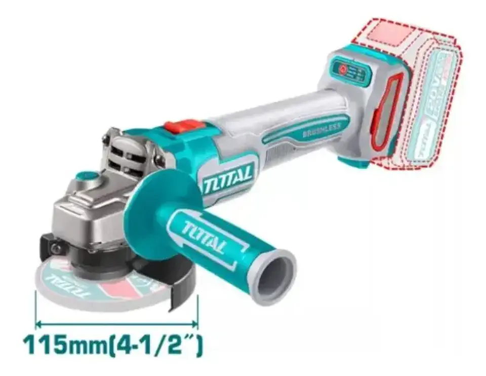 KIT TALADRO 66NM + ESMERIL INALAMBRICO 20V TOTAL 2