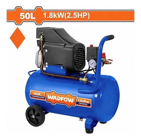COMPRESOR DE AIRE 1800W 50L WADOW