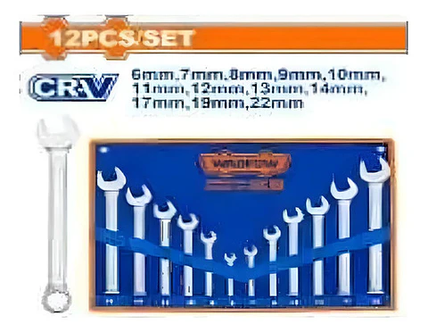 JGO LLAVE PUNTA CORONA POR 12PCS WADFOW