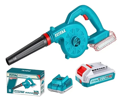 SOPLADORA INALAMBRICO 20V 2,7M3 CON BAT Y CARG TOTAL