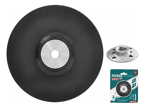 RESPALDO DE PULIDORA 7" DE GOMA TOTAL