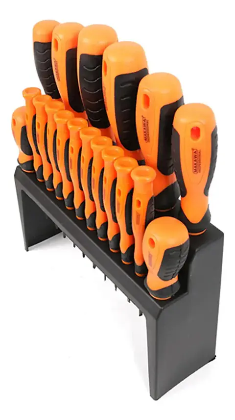 JGO DESTORNILLADOR POR 18PCS CRV MAKAWA