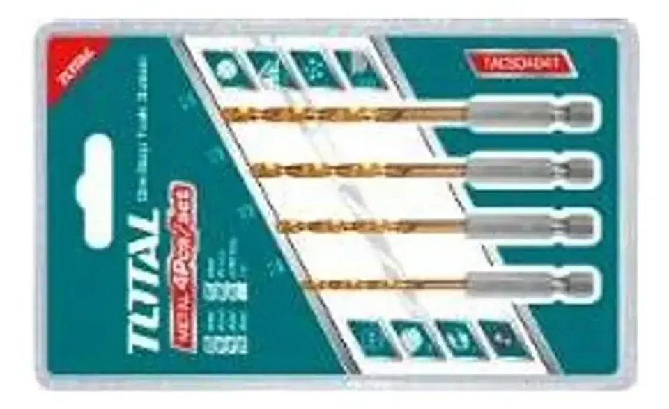 JGO BORCAS PARA METAL HEX POR 4PCS TOTAL 1