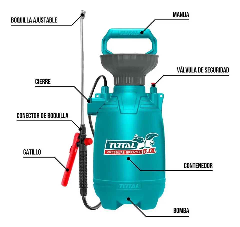 FUMIGADORA MANUAL 5LTS TOTAL 2