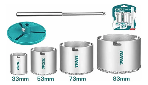JGO SIERRA COPA PARA CONCRETO POR 6PCS TOTAL