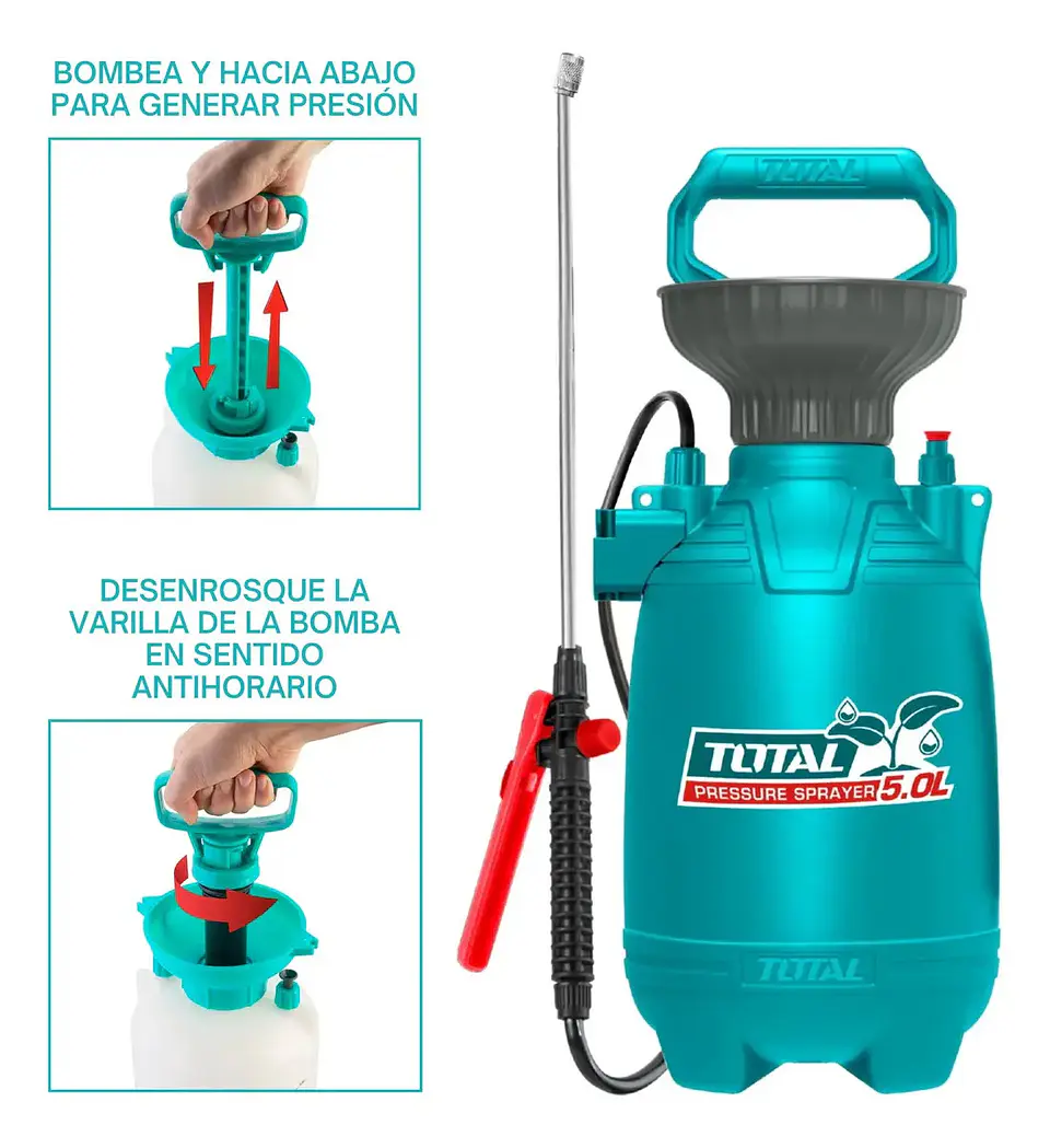 FUMIGADORA MANUAL 5LTS TOTAL 3