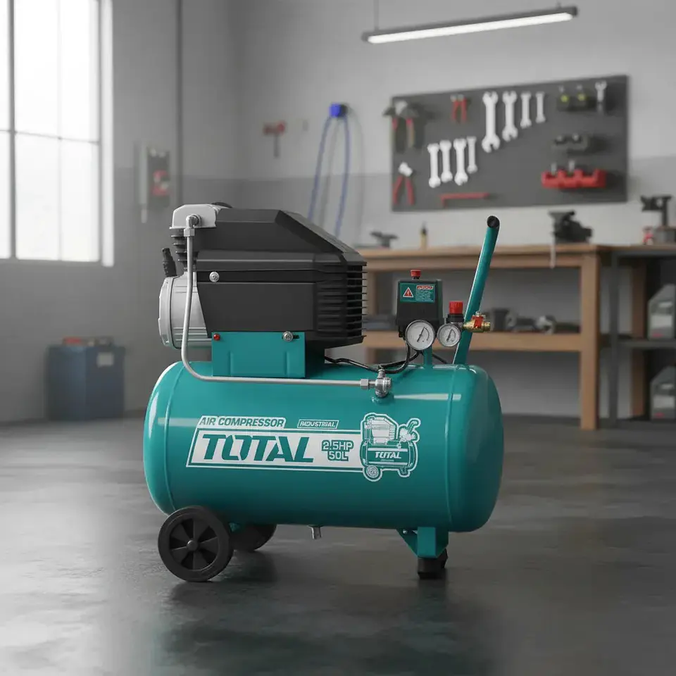 COMPRESOR DE AIRE 50LTS 2.5HP TOTAL 2