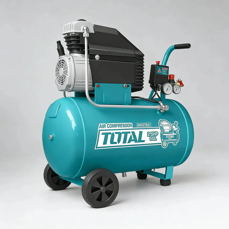 COMPRESOR DE AIRE 50LTS 2.5HP TOTAL 5