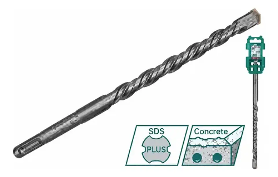 BROCA P ROTOMARTILLO 6X110MM SDS PLUS TOTAL 1