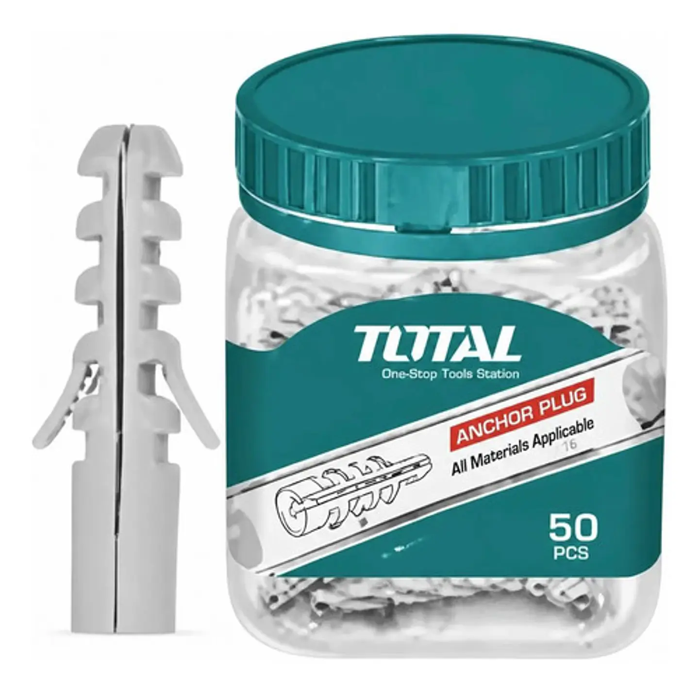 TARUGO PLASTICO POR 200PCS 6X30MM TOTAL 1