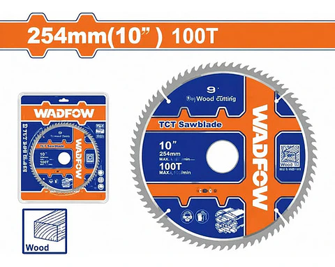 DISCO SIERRA MADERA 10 (254MM) 100T WADFOW