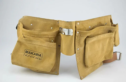 COLETO DE CUERO DOBLE MAKAWA