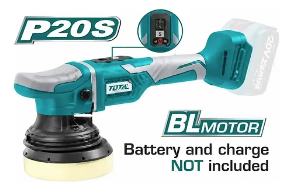 PULIDORA INALAMBRICO 125MM LITIO-ION 20V TOTAL SIN BATERIA S 1