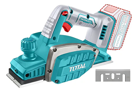 CEPILLO INALAMBRICO 20V TOTAL (hoja tipo makita) SIN BATERIA