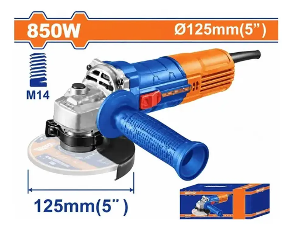 ESMERIL ANGULAR 4-1/2 (115MM) 850W WADFOW 1