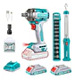 KIT LLAVE DE IMPACTO 405NM 20V+LAMPARA+DADOS Y PUNTA - Miniatura 1