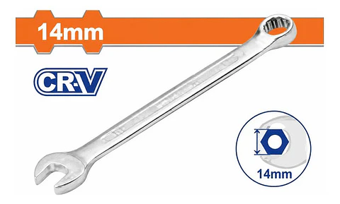 LLAVE PUNTA CORONA 14 MM CR-V WADFOW