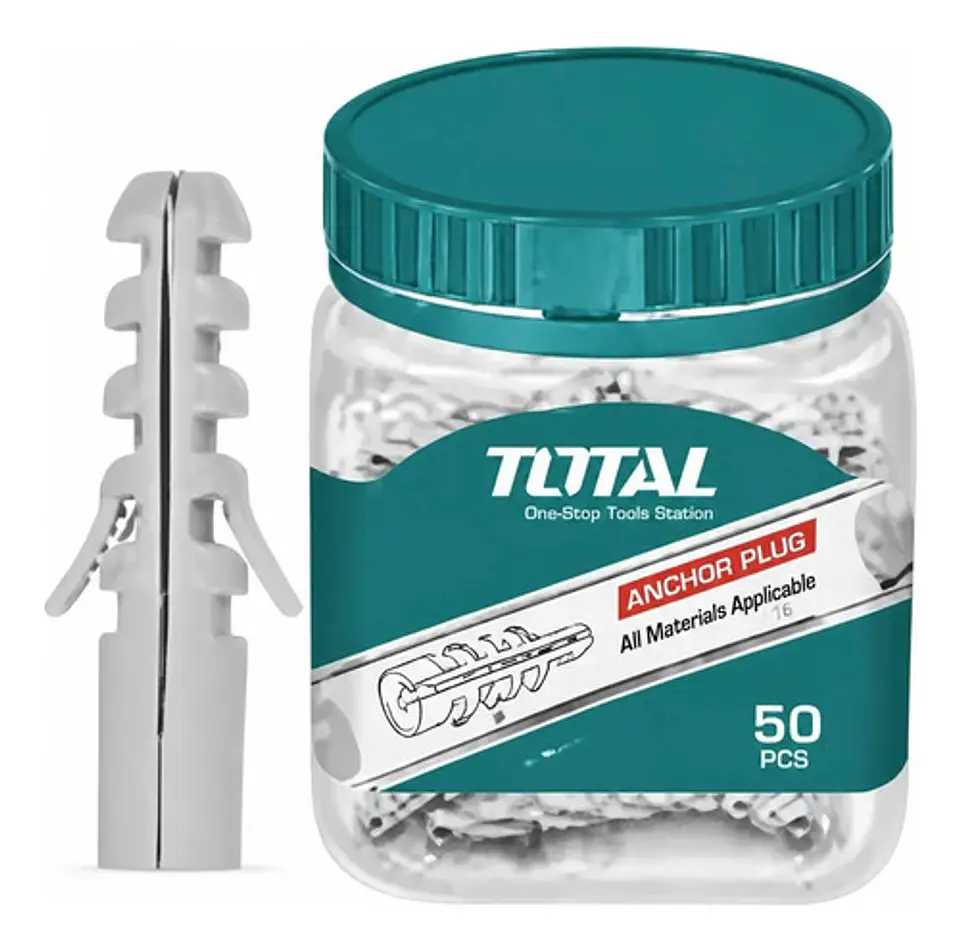 TARUGO PLASTICO POR 80PCS 8X40MM TOTAL 1