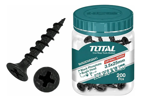 TORNILLO YESO POR 100PCS ST4.2X63MM ROSCA GRUESA TOTAL