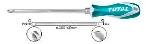 DESTONILLADOR INTERCAMBIABLE 6.35X160MM,PH2+SL6 TOTAL