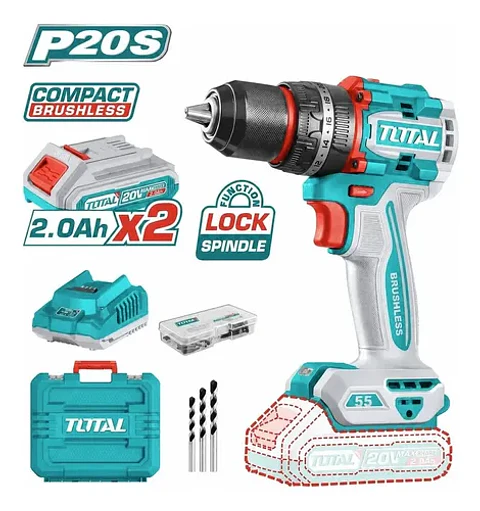 TALADRO INALAMBRICO DE IMPACTO 13MM 20V TOTAL