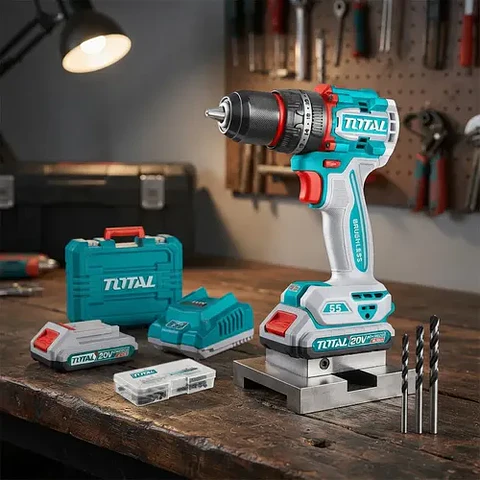 TALADRO INALAMBRICO DE IMPACTO 13MM 20V TOTAL