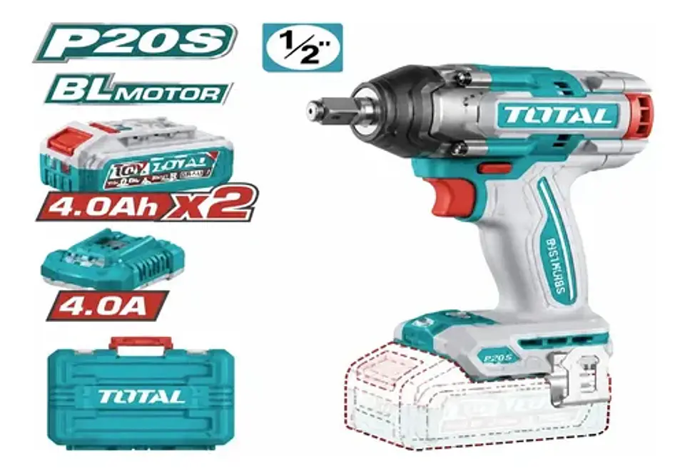LLAVE DE IMPACTO INALÁMB 1/2