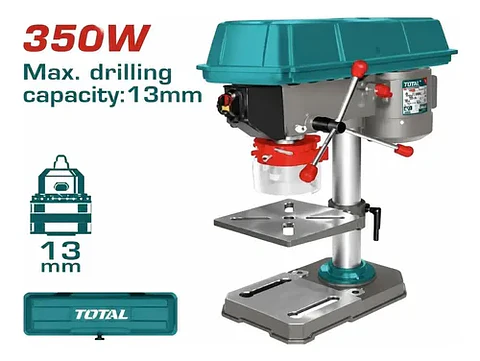 TALADRO DE BANCO 350W 13MM TOTAL
