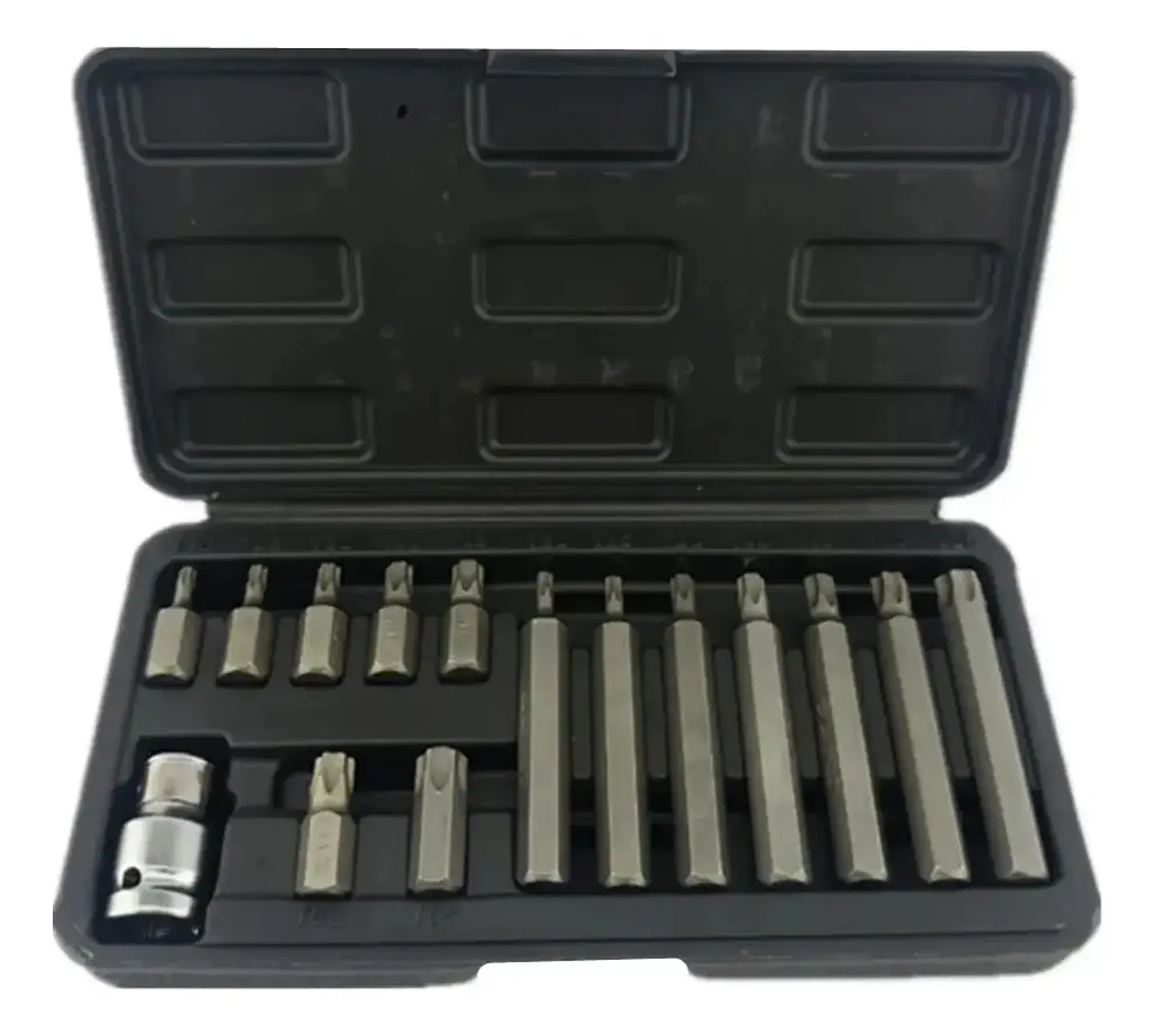 JGO PUNTA DESTORNILLADOR 15PCS T20-T55 MAKAWA 1