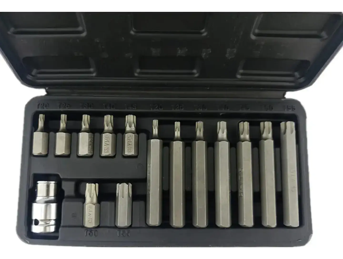 JGO PUNTA DESTORNILLADOR 15PCS T20-T55 MAKAWA 2