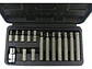 JGO PUNTA DESTORNILLADOR 15PCS T20-T55 MAKAWA - Miniatura 2