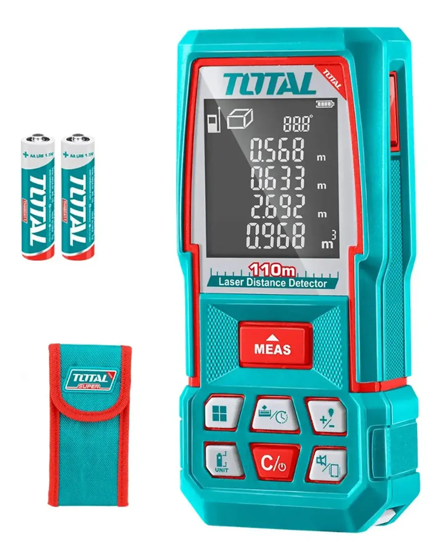 MEDIDOR DE DISTANCIA LASER 110MTS TOTAL 1