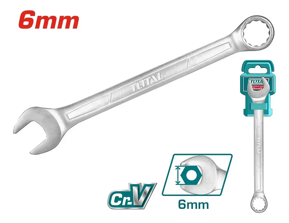 LLAVE PUNTA CORONA 6MM TOTAL 2