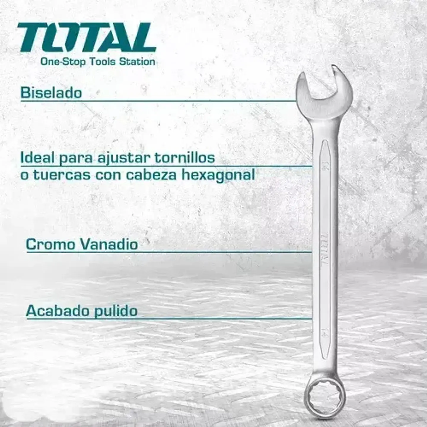LLAVE PUNTA CORONA 6MM TOTAL 3